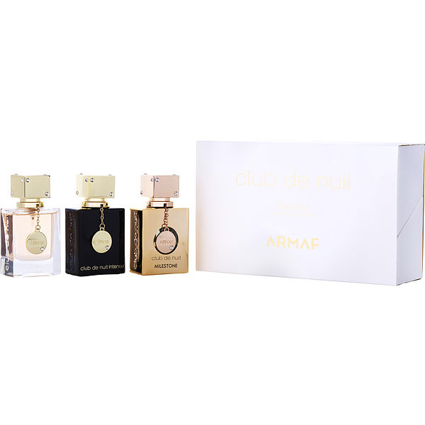 3 PCS SET FOR WOMEN: WOMAN 1 OZ PARFUM SPRAY + MILESTONE 1 OZ PARFUM SPRAY + INTENSE 1 OZ PARFUM SPRAY