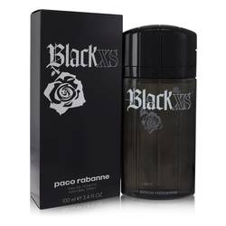 BLACK XS 3.4 EAU DE TOILETTE SPRAY FOR MEN (OLD PACKING)