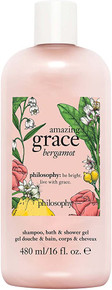 AMAZING GRACE BERGAMOT 16 OUNCES SHAMPOO, BATH & SHOWER GEL