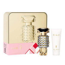 FAME 2 PCS SET: 2.7 EAU DE PARFUM SPRAY + 3.4 BODY LOTION (METAL)