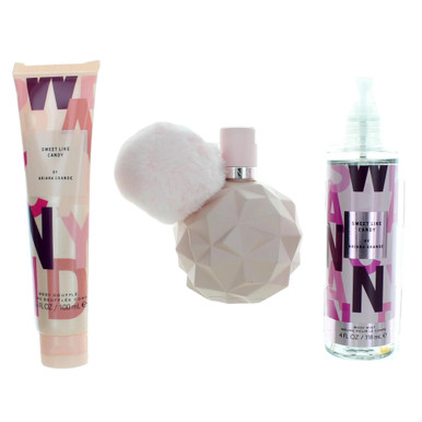  3.4 Eau De Parfum Spray + 4 Oz Body Mist + 3.4 Body Souffle