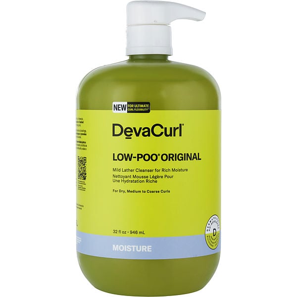 Curl Low Poo Original Mild Lather Cleanser 32 Oz (Packaging May Vary)