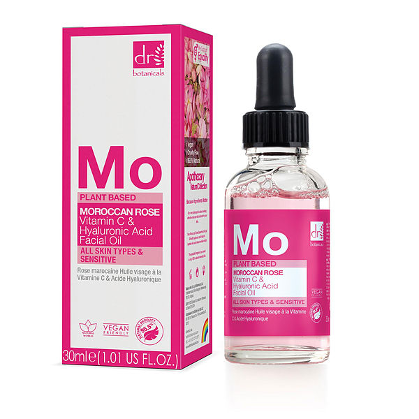 Moroccan Rose Vitamin C & Hyaluronic Acid Facial Oil 30ml/1.01oz