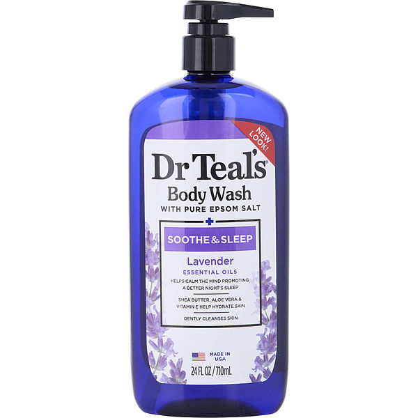 Body Wash With Pure Epsom Salt - Soothe & Sleep With Lavender 710ml/24oz