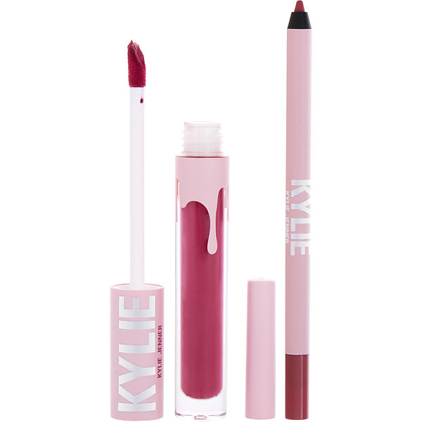 Matte Lip Kit: Matte Liquid Lipstick 3ml + Lip Liner 1.1g - # 102 Extraordinary Matte 2pcs