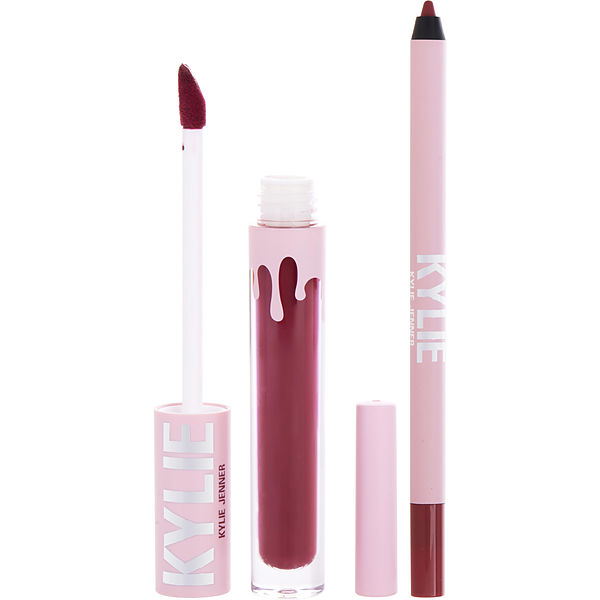 Matte Lip Kit: Matte Liquid Lipstick 3ml + Lip Liner 1.1g - # 103 Better Not Pout Matte 2pcs