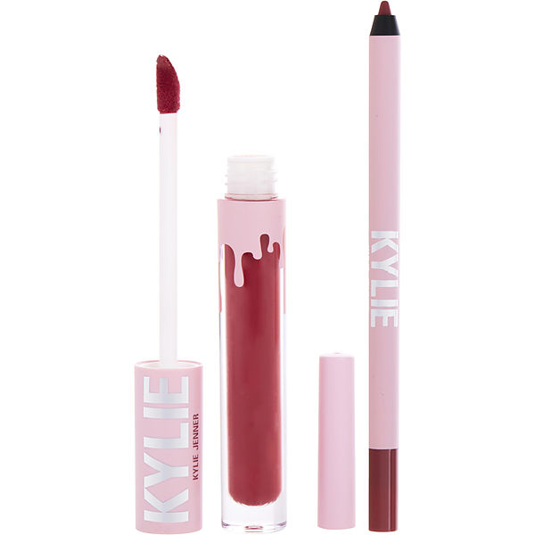 Matte Lip Kit: Matte Liquid Lipstick 3ml + Lip Liner 1.1g - # 401 Victoria Matte 2pcs