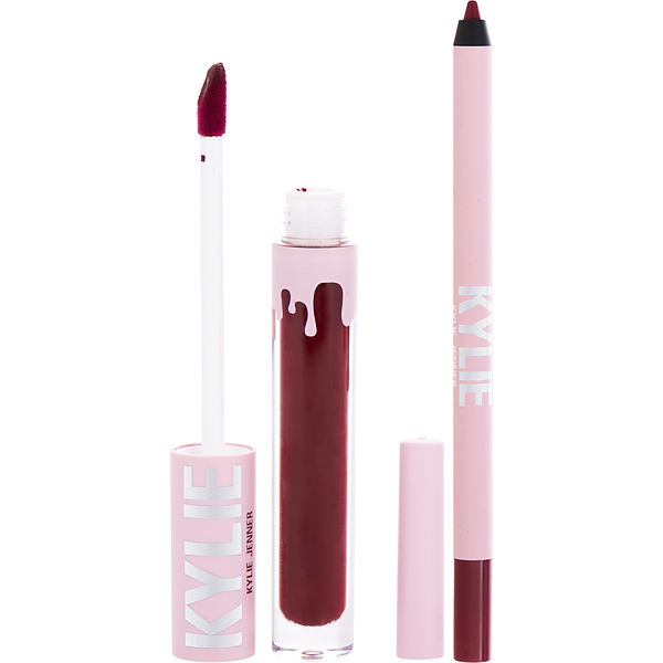 Matte Lip Kit: Matte Liquid Lipstick 3ml + Lip Liner 1.1g - # 403 Bite Me Matte 2pcs