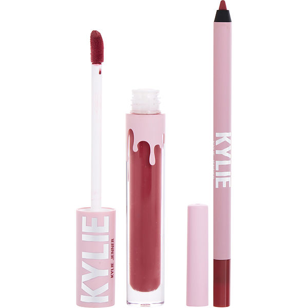 Matte Lip Kit: Matte Liquid Lipstick 3ml + Lip Liner 1.1g - # 503 Bad Lil Thing Matte 2pcs