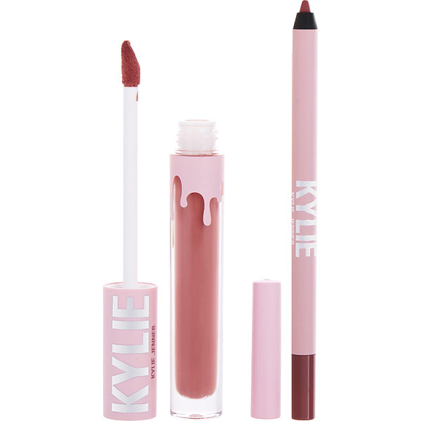 Matte Lip Kit: Matte Liquid Lipstick 3ml + Lip Liner 1.1g - # 704 Sweather Weather Matte 2pcs