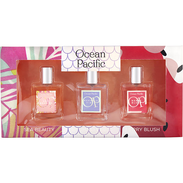 3 Piece Variety Set Includes Sea Beauty & Mermaid Vibes & Berry Blush And All Are Eau De Parfum Spray 1 Oz