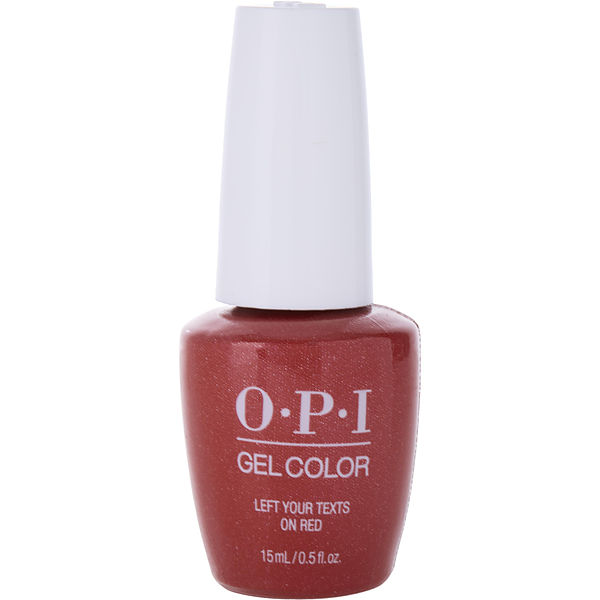 Gel Color Soak-Off Gel Lacquer - Left Your Texts On Red 0.5oz