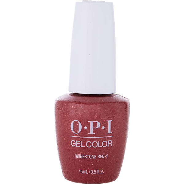 Gel Color Soak-Off Gel Lacquer - Rhinestone Red-Y 0.5oz