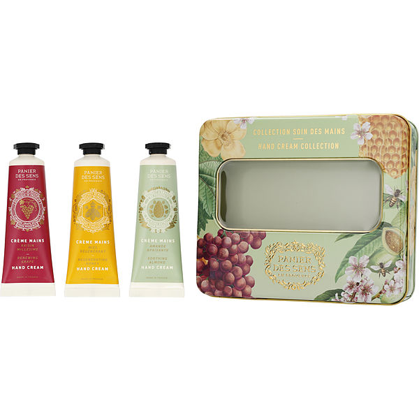 Hand Cream Collection: Regenerating Honey + Renewing Grape + Soothing Almond 3x30ml/1oz