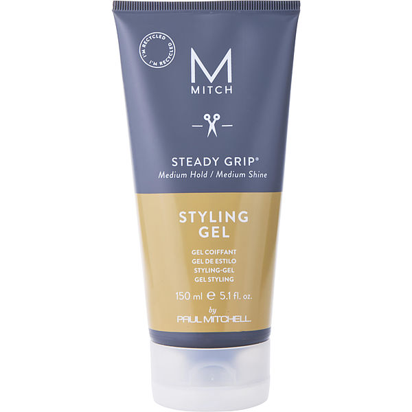 Mitch Steady Grip Medium Hold/Medium Shine Styling Gel 5.1 Oz