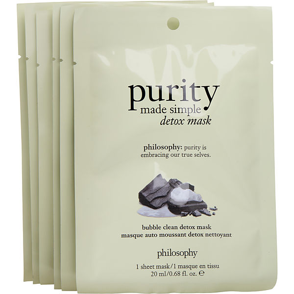 Purity Made Simple Bubble Clean Detox Mask 6sheets