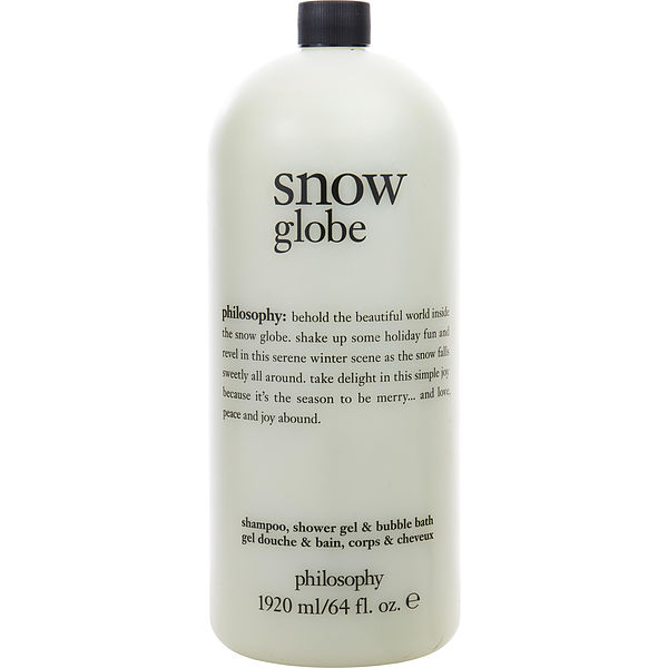 Snow Globe Shampoo, Shower Gel & Bubble Bath 1920ml/64oz