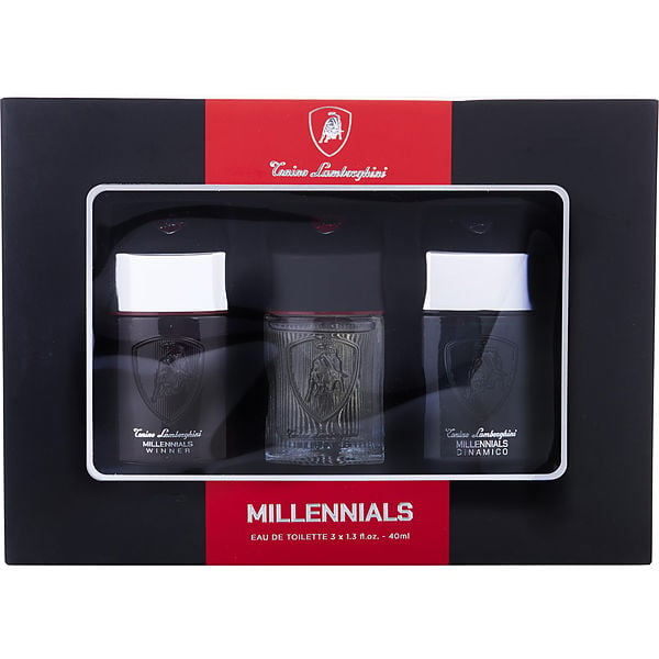 3 Piece Variety With Millennials Classic & Millennials Dinamico & Millennials Winner And All Are Edt Spray 1.3 Oz