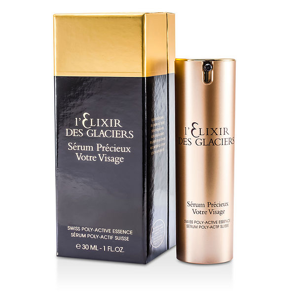 Elixir Des Glaciers Serum Precieux Votre Visage - Swiss Poly-Active Essence (Packaging Random Pick) 30ml/1oz