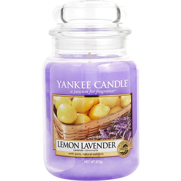 Lemon Lavender Scented Large Jar 22 Oz