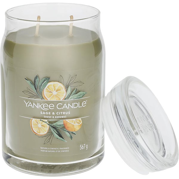 Sage & Citrus Scented Large Jar 22 Oz