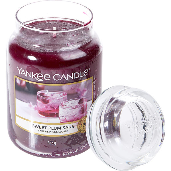 Sweet Plum Sake Scented Large Jar 22 Oz