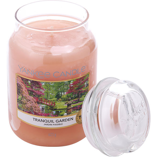 Tranquil Garden Scented Large Jar 22 Oz