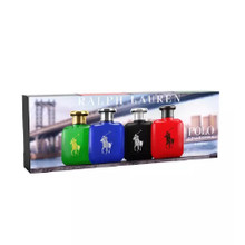 COLLECTION 4 PCS SET FOR MEN: POLO GREEN 0.5 EAU DE TOILETTE + POLO BLUE 0.5 EAU DE TOILETTE + POLO RED 0.5 EAU DE TOILETTE + POLO BLACK 0.5 EAU DE TOILETTE