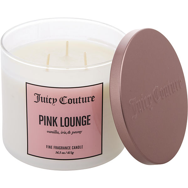 14.5 Oz Soy Wax Blend 3 Wick Candle - Pink Lounge