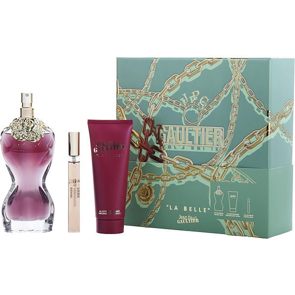 Eau De Parfum Spray 3.3 Oz & Body Lotion 2.5 Oz & Eau De Parfum Spray 0.34 Oz Mini (Travel Offer)