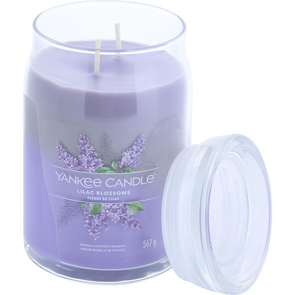 Lilac Blossoms Scented Large Jar 22 Oz