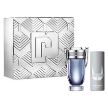 INVICTUS 2 PCS SET FOR MEN: 6.8 EAU DE TOILETTE SPRAY + 5.1 DEODORANT SPRAY