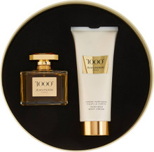 1000 2 PCS SET FOR WOMEN: 2.5 EAU DE PARFUM SPRAY + 6.7 BODY CREAM