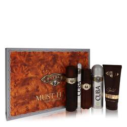 Gift Set - 3.3 Oz Eau De Toilette Spray + 3.3 Oz After Shave Spray + 6.7 Oz Body Deodorant Spray + 6.7 Oz Shower Gel + 1.17 Oz Edt Spray