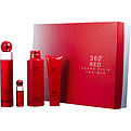 Gift Set - 3.4 Oz Eau De Toilette Spray + .25 Oz Mini Edt Spray + 6 Oz Body Spray + 3 Oz Shower Gel