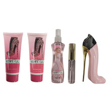 2.7 EAU DE PARFUM SPRAY + 5.1 SHOWER GEL + 0.5 EAU DE PARFUM SPRAY + 3.4 BODY MIST + 5.1 BODY LOTION