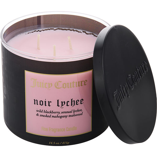 14.5 Oz Soy Wax Blend 3 Wick Candle - Noir Lychee