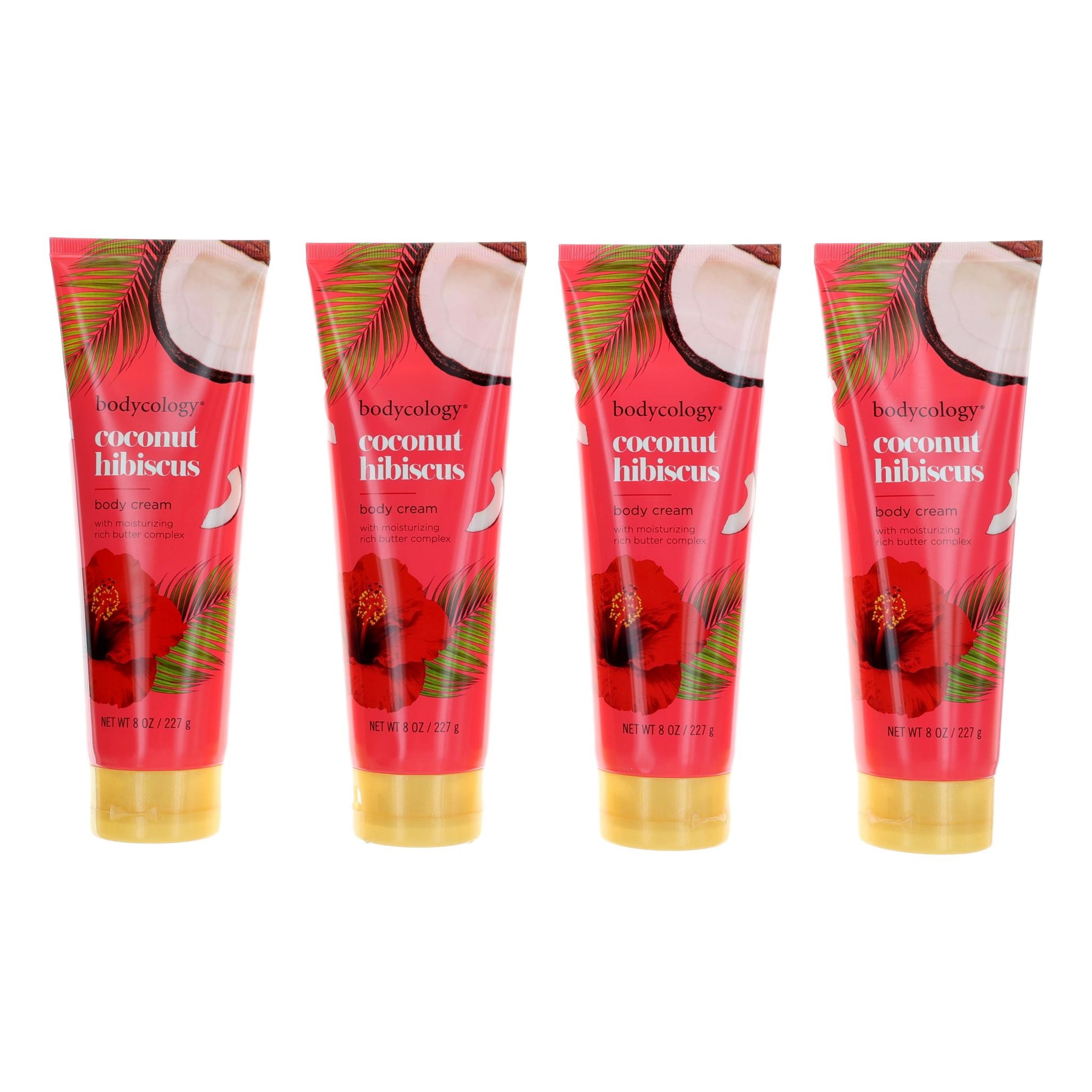 4 Pack 8 Oz Moisturizing Body Cream For Women
