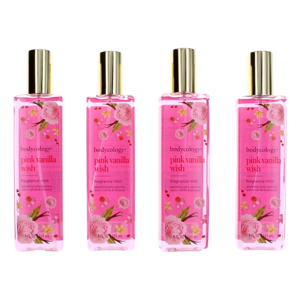 4 Pack 8 Oz Fragrance Mist For Women