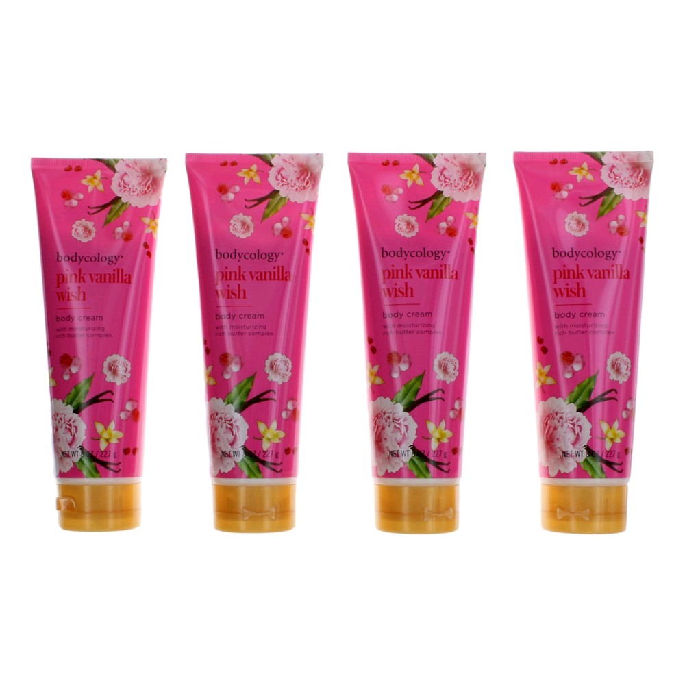  4 Pack 8oz Moisturizing Body Cream Women