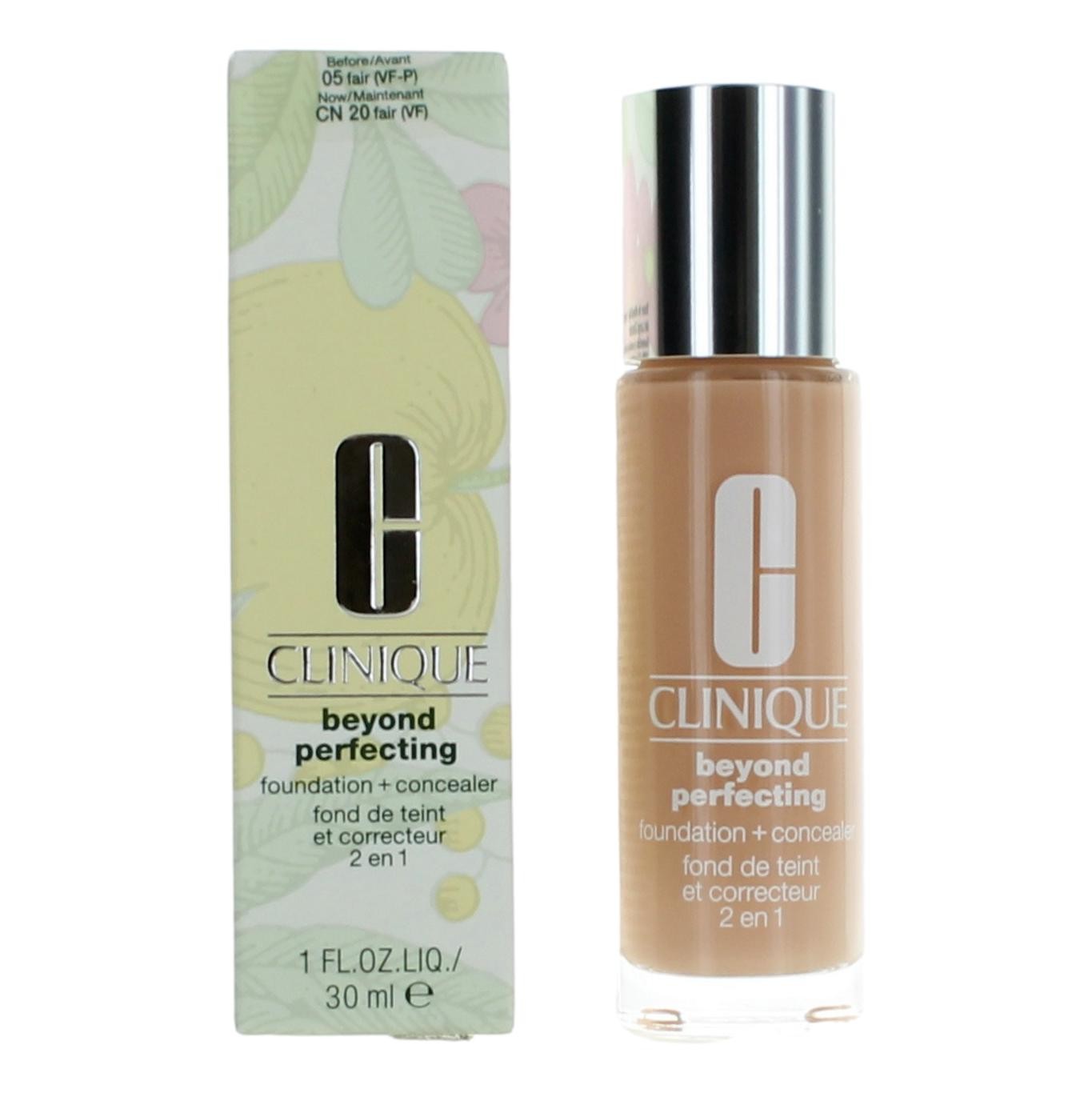  1 Oz Foundation + Concealer- Cn 20 Fair