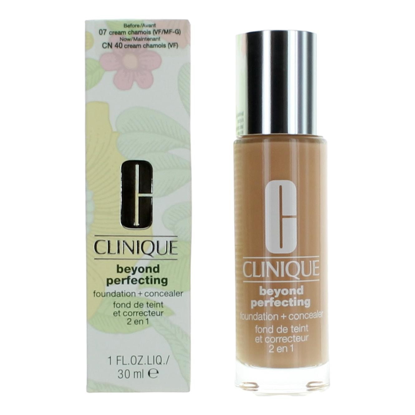  1 Oz Foundation + Concealer- Cn 40 Cream Chamois