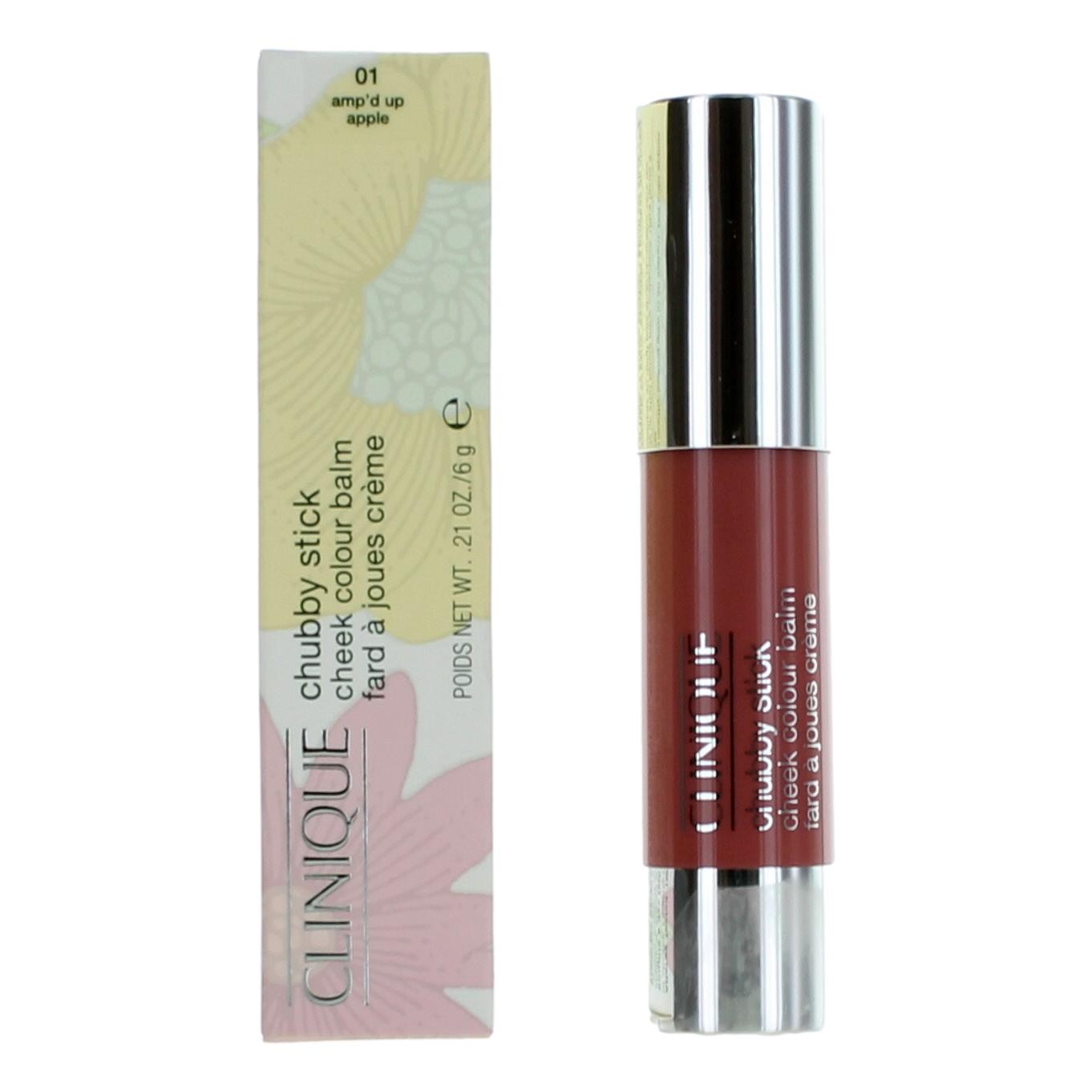  .21 Oz Cheek Colour Balm- 01 Amp'D Up Apple