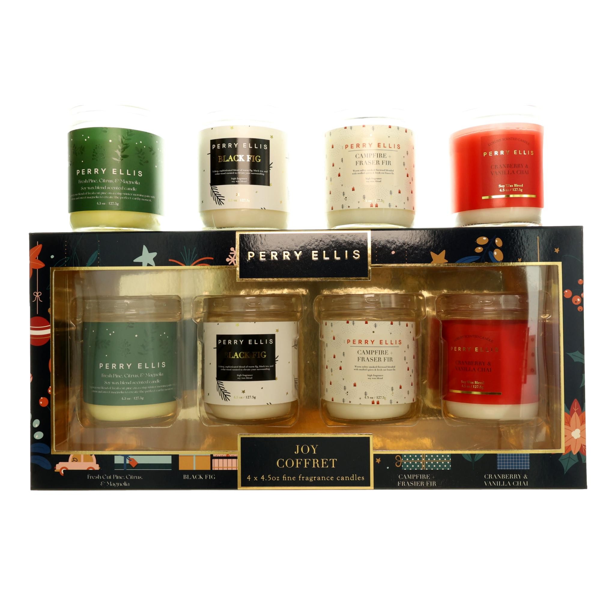  4 Piece Variety Candle Set