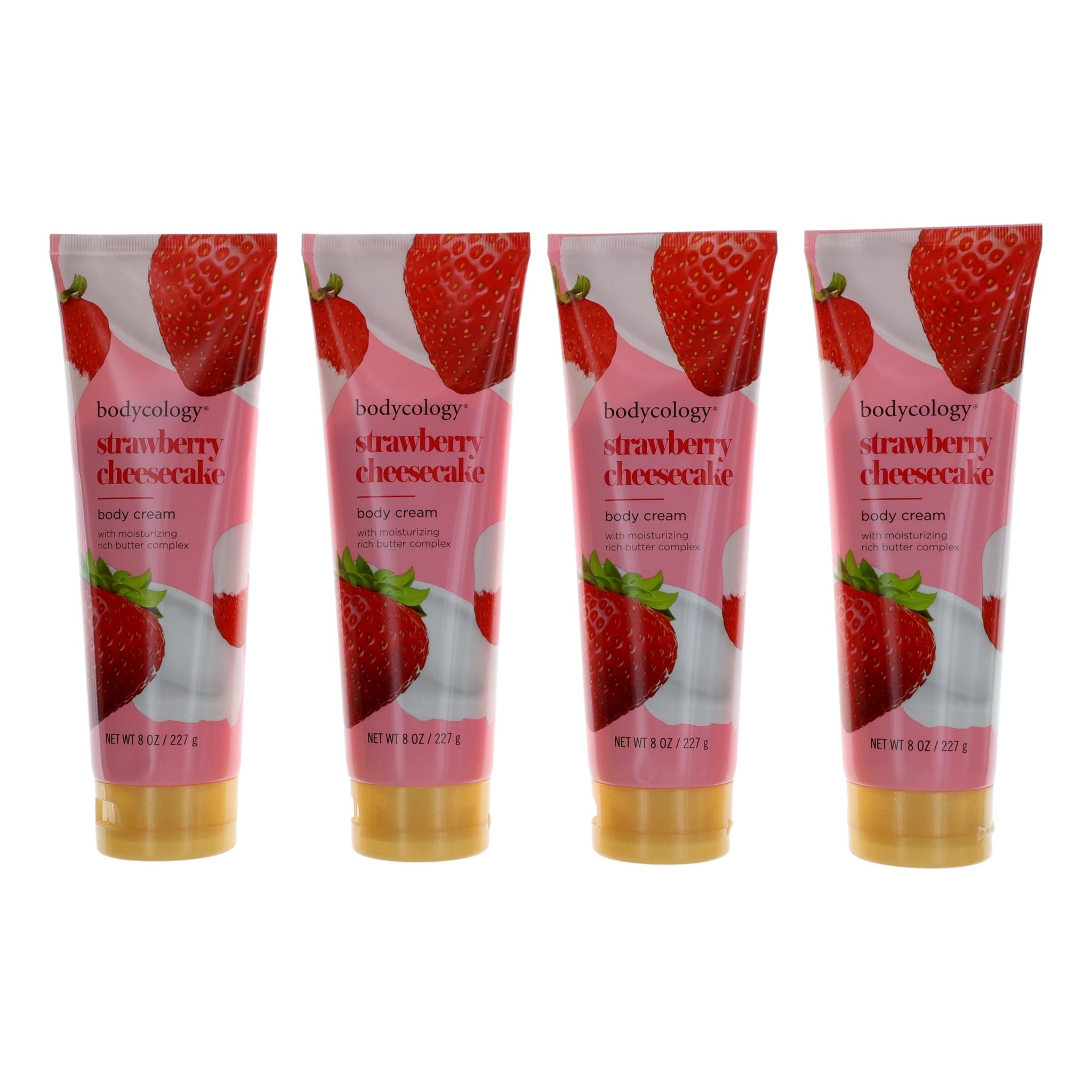 4 Pack 8 Oz Moisturizing Body Cream For Women