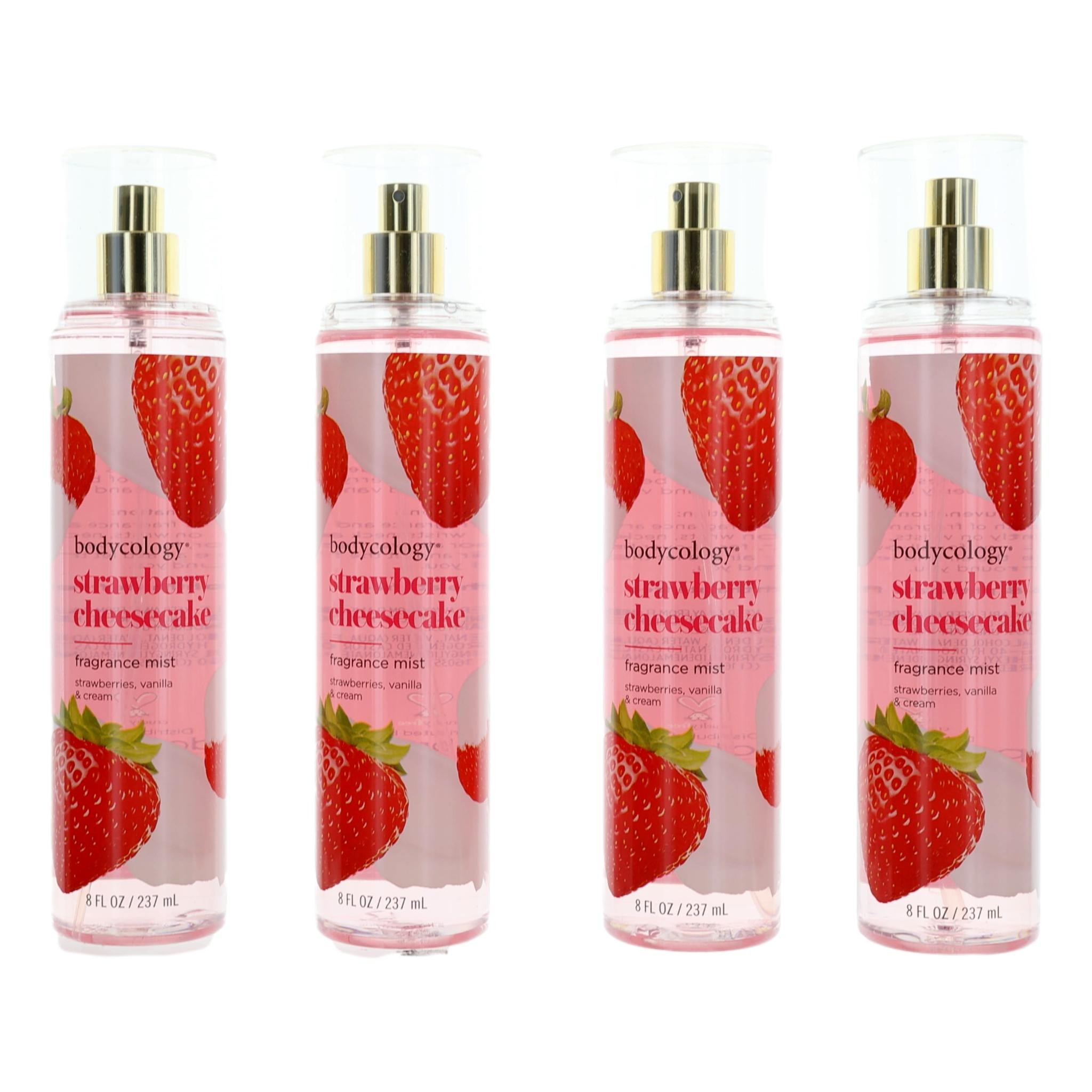 4 Pack 8 Oz Fragrance Mist For Women