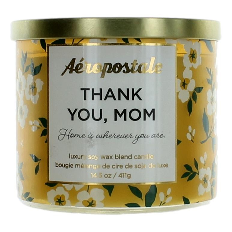 14.5 Oz Soy Wax Blend 3 Wick Candle - Thank You Mom