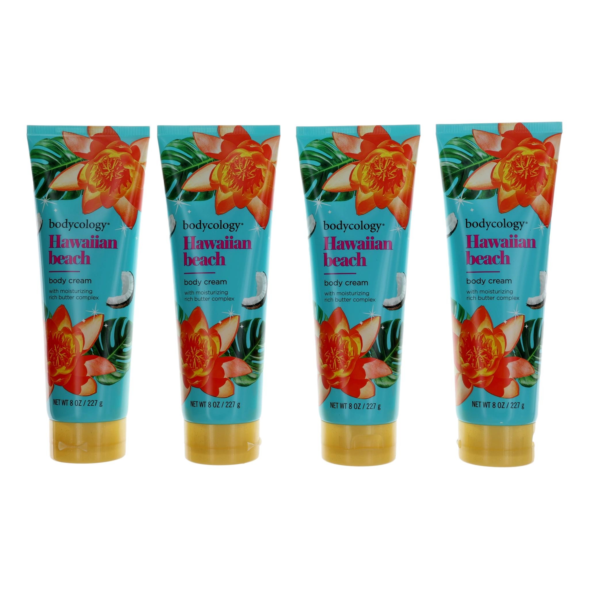 4 Pack 8 Oz Moisturizing Body Cream For Women