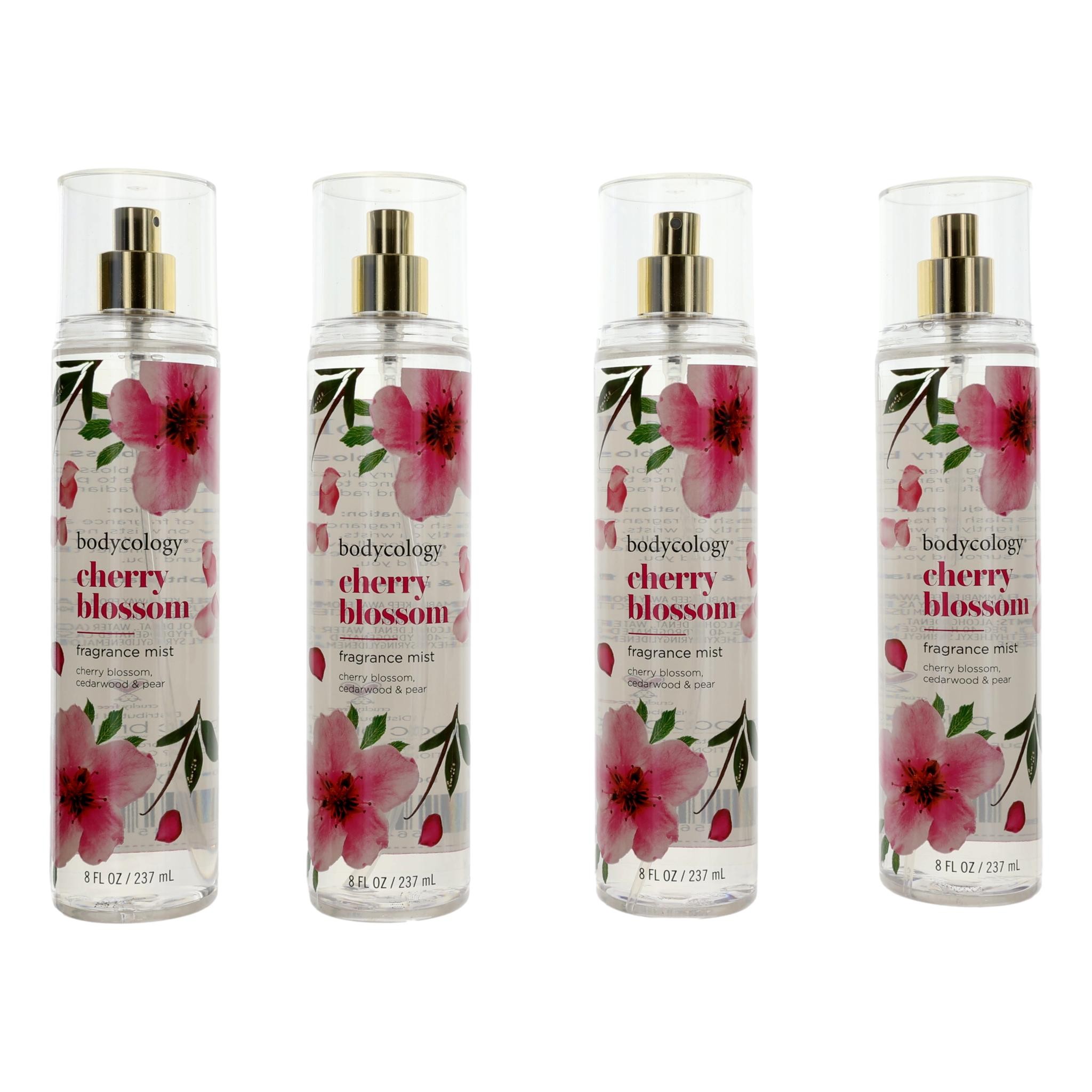 4 Pack 8 Oz Fragrance Mist For Women
